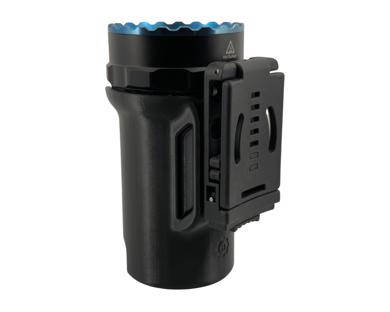 olight flashlight holder Holdmygear Belt Clip Flashlight Holder compatible with Olight Marauder 2  flashlight