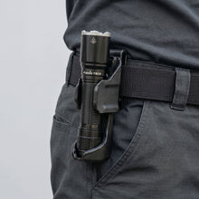 Load image into Gallery viewer, HoldMyGear Holster Compatible with Fenix TK16 | EDC Flashlight Holster Belt Holder | Secure Retention Low Profile Carry | Made in USA
