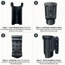 Load image into Gallery viewer, HoldMyGear Holster Compatible with Olight Marauder Mini 2 | EDC Flashlight Holster Belt Holder | Secure Retention Low Profile Carry | Made in USA
