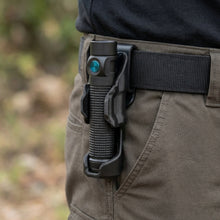 Load image into Gallery viewer, HoldMyGear Holster Compatible with Olight Baton Ultra &amp; Baton 4 Pro | EDC Flashlight Holster Belt Holder | Secure Retention Low Profile Carry | Made in USA
