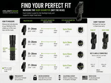 Load image into Gallery viewer, HoldMyGear Universal Flashlight Holster  – Height Adjustable EDC Tactical Belt Holder – Low Profile Design, Secure Retention
