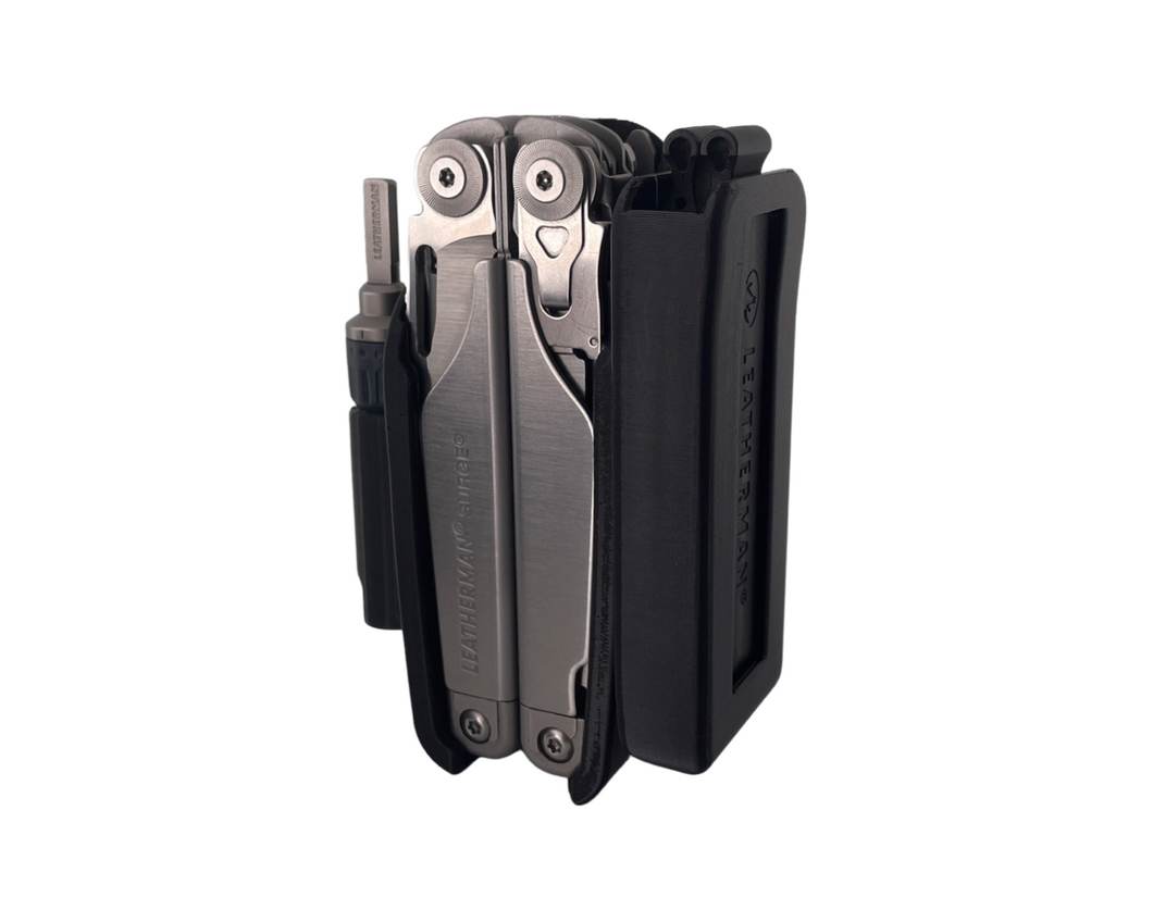 Holdmygear Holster compatible with Leatherman Multi-tool with Bit Kit and Ratchet Driver attachment