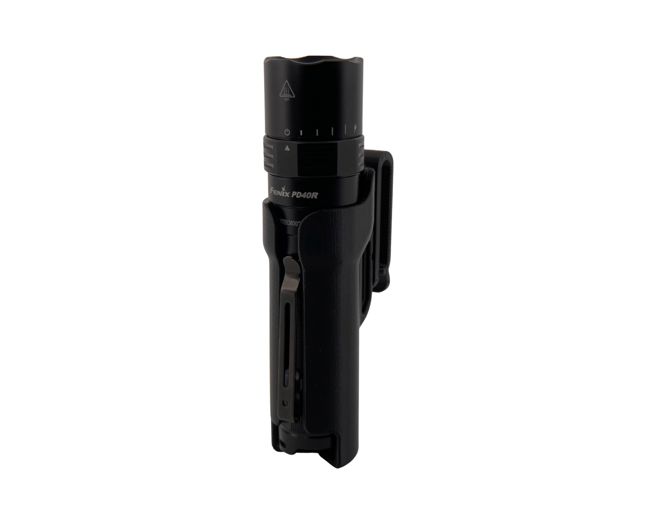 fenix flashlight belt clip Holster compatible with Fenix PD40R flashlight – holdmygear